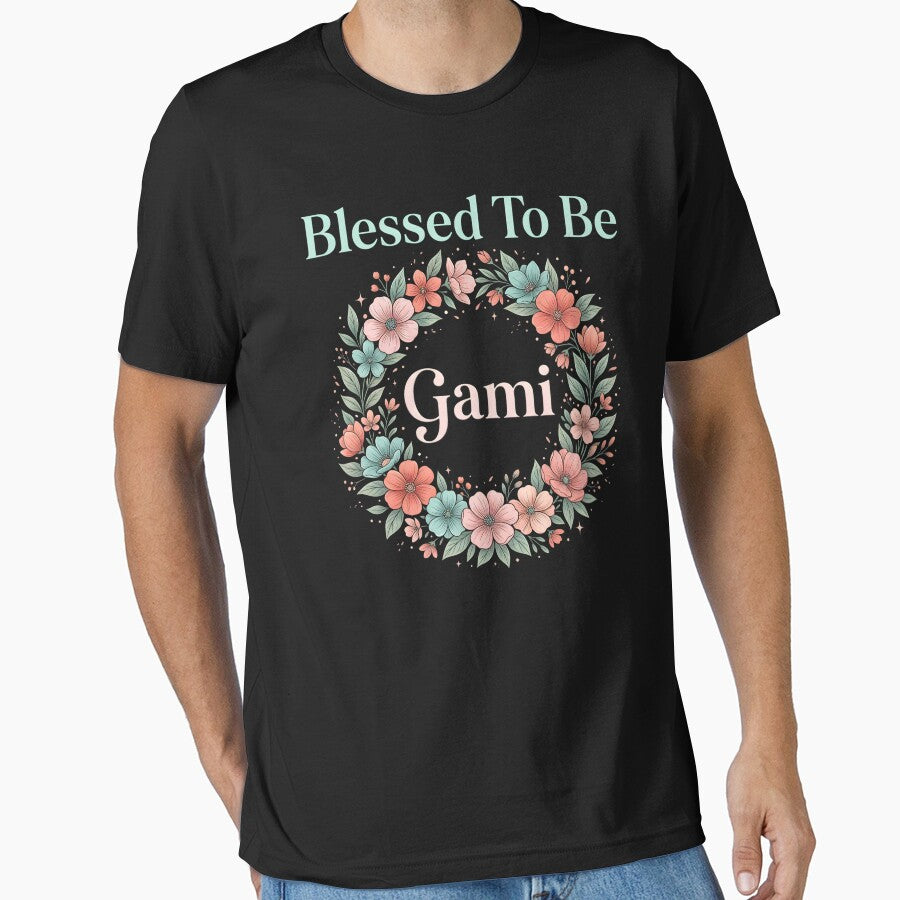Blessed To Be Gami – Cute Grandma Floral Gift by THREE LITTLE BEANS