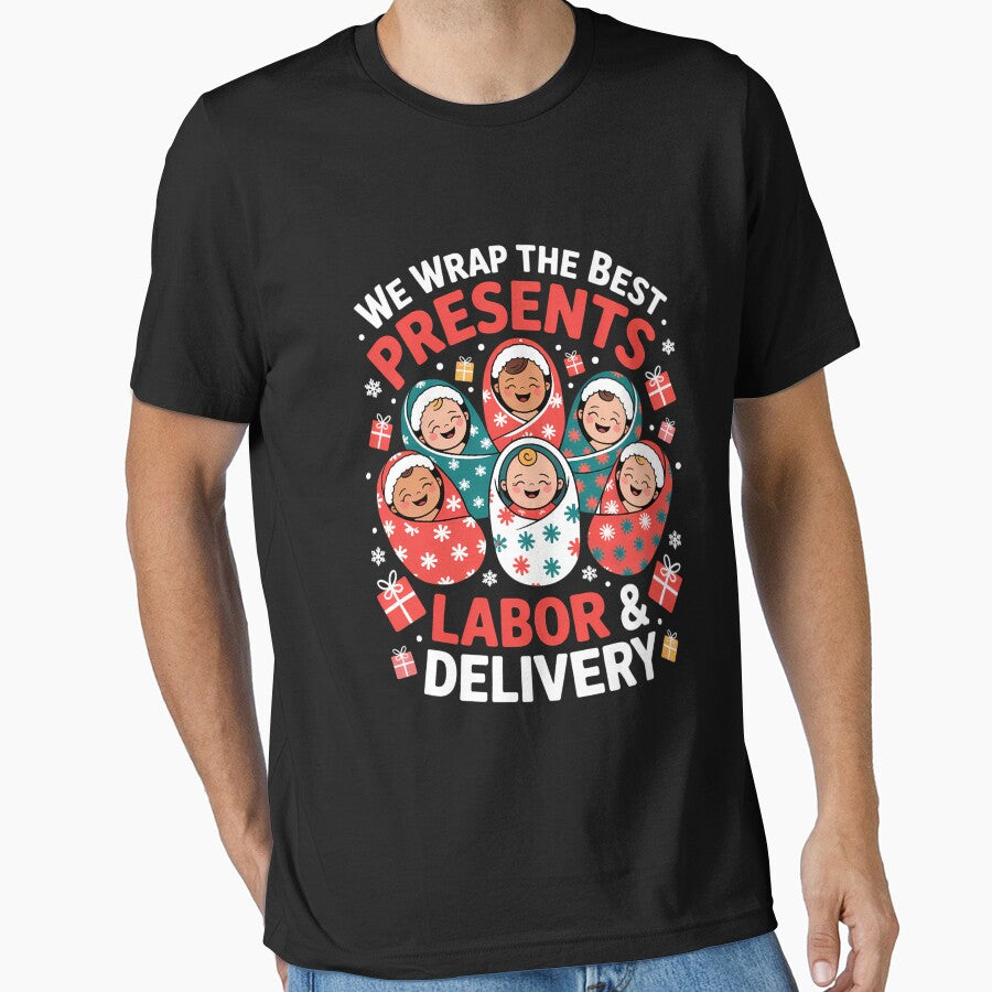 Labor and Delivery Nurse Xmas by LunaCrazeArt