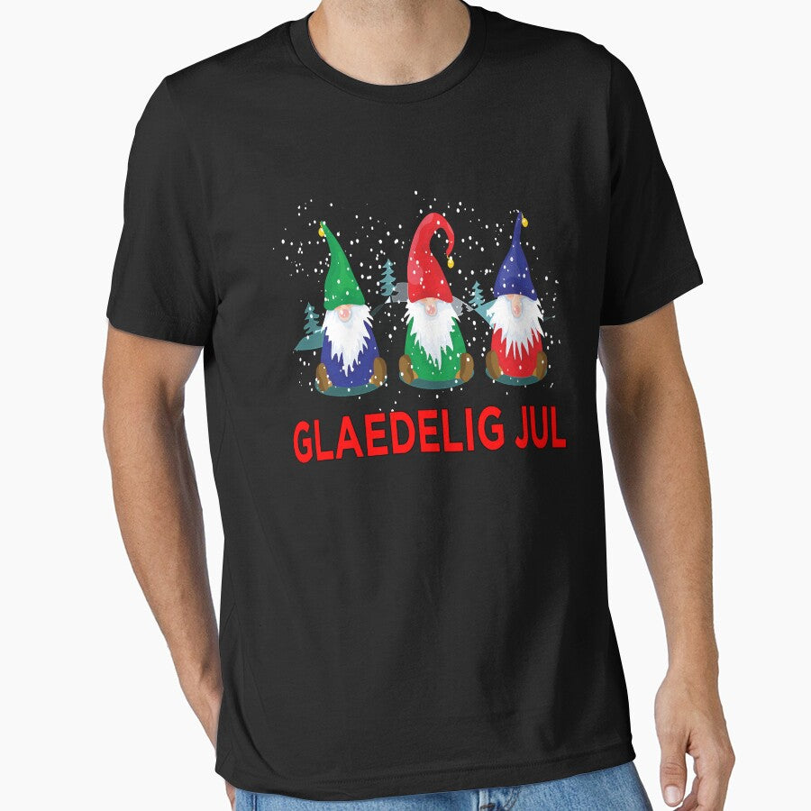 Glaedelig Jul Nordic Gnomes Tomte Nisse Danish Christmas by DrewLawson