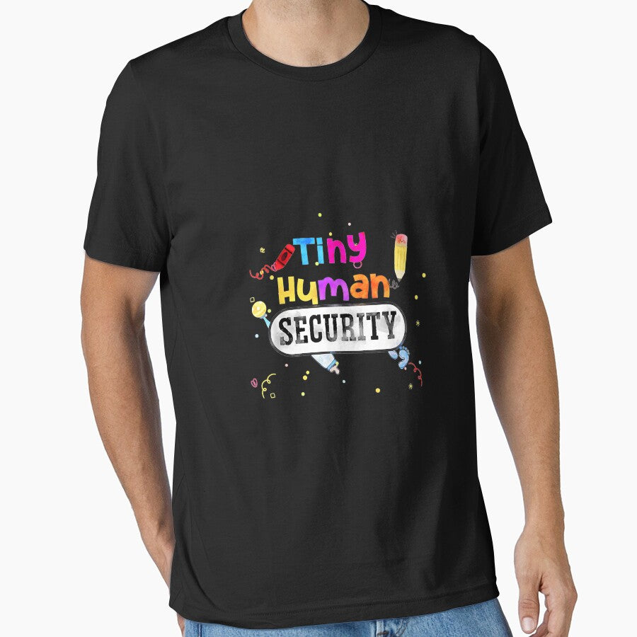 Tiny Human Security Childcare Daycare Provider Teacher by minadebbieark