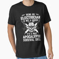 Electrician Shirt Being An Electrician Is Not A Career Shirt, Electrician Job Shirt, Electricity Work Lover Shirt, Electrical Engineer Gift by aymob