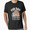 Fur Dad The Man The Myth The Snack Dealer Dog Fathers Day 1 by lilLilaBatArt