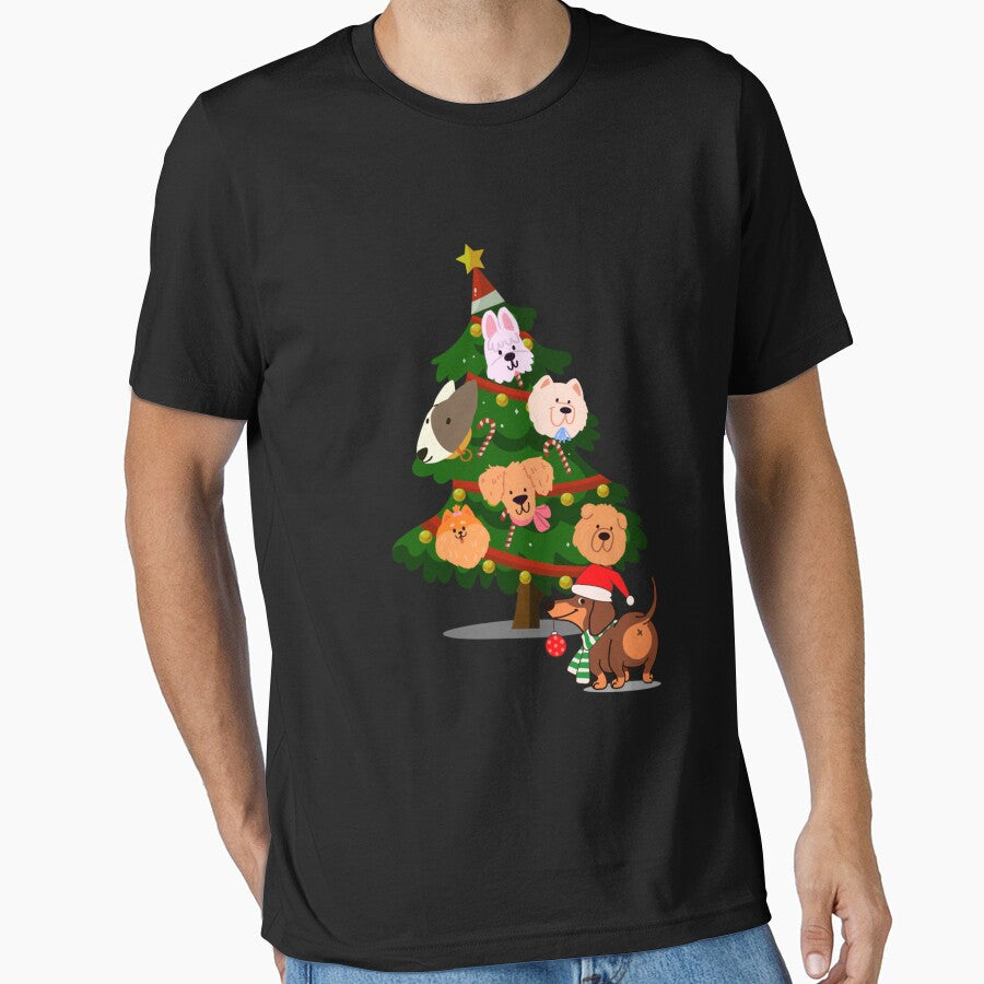 Christmas Tree Dogs96 by BryceRodriguez