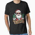 Christmas Santa Rock Xmas by CookWorldLaughs