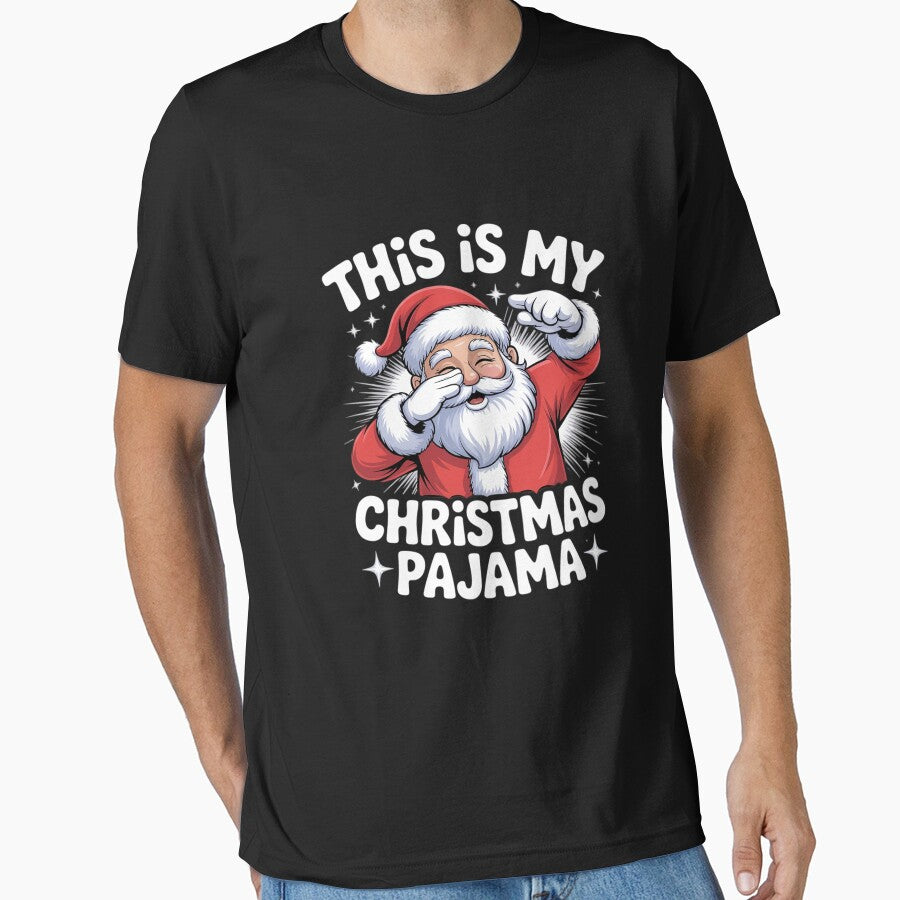 My Christmas Pajamas Dabbing Santa Pajamas by THagBlue