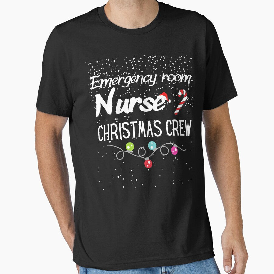 Emergency Room Nurse Christmas Crew Xmas nurse by OneTimeEngineer