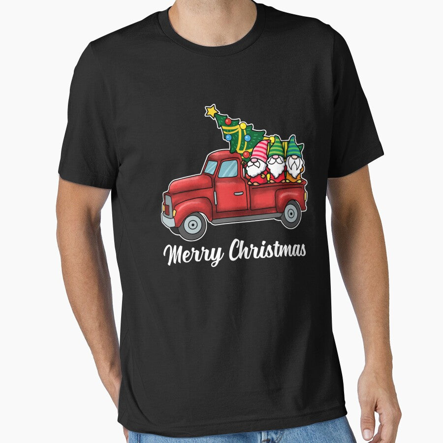 Christmas Gnome Red Truck Knome Christmas Gnomes by rexalexisdoy