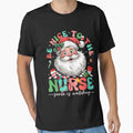 To Christmas Vintage Nurse Santa is Watching Be Retro Nurse Nice The Classic by FrankyTepper