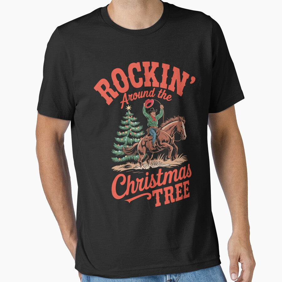 Christmas Tree Western Cowboy Christmas by Sea4Adventures