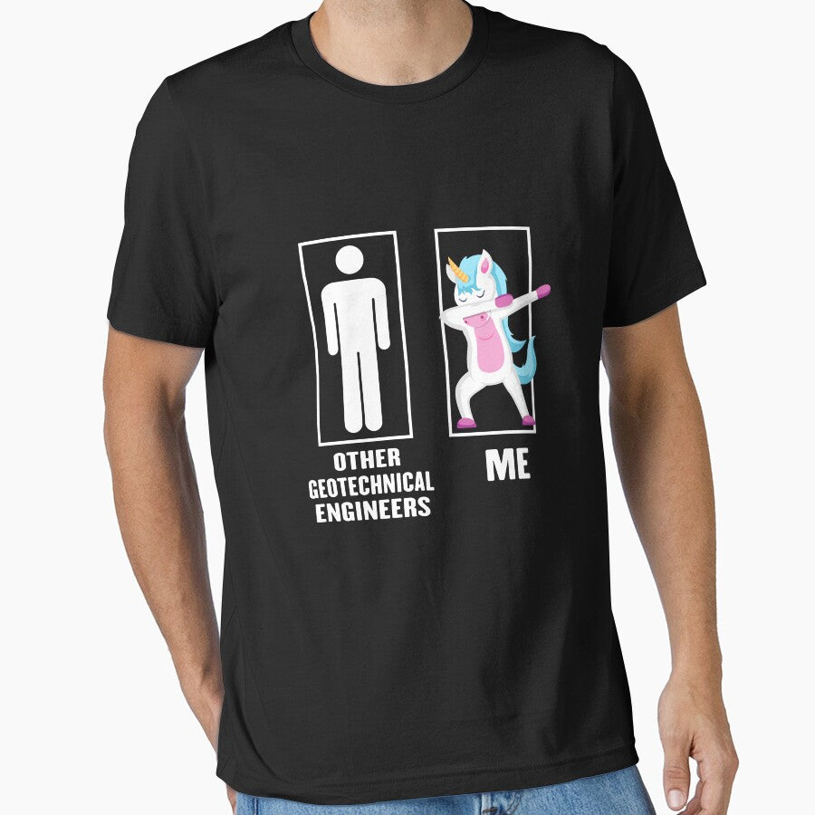 Funny Unicorn Dabbing Other Geotechnical engineer Me, Geotechnical engineer Dad Husband Birthday Christmas Gift by xlnv