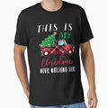 This Is My Christmas Pajama Red Truck Funny Christmas by brntcoff1