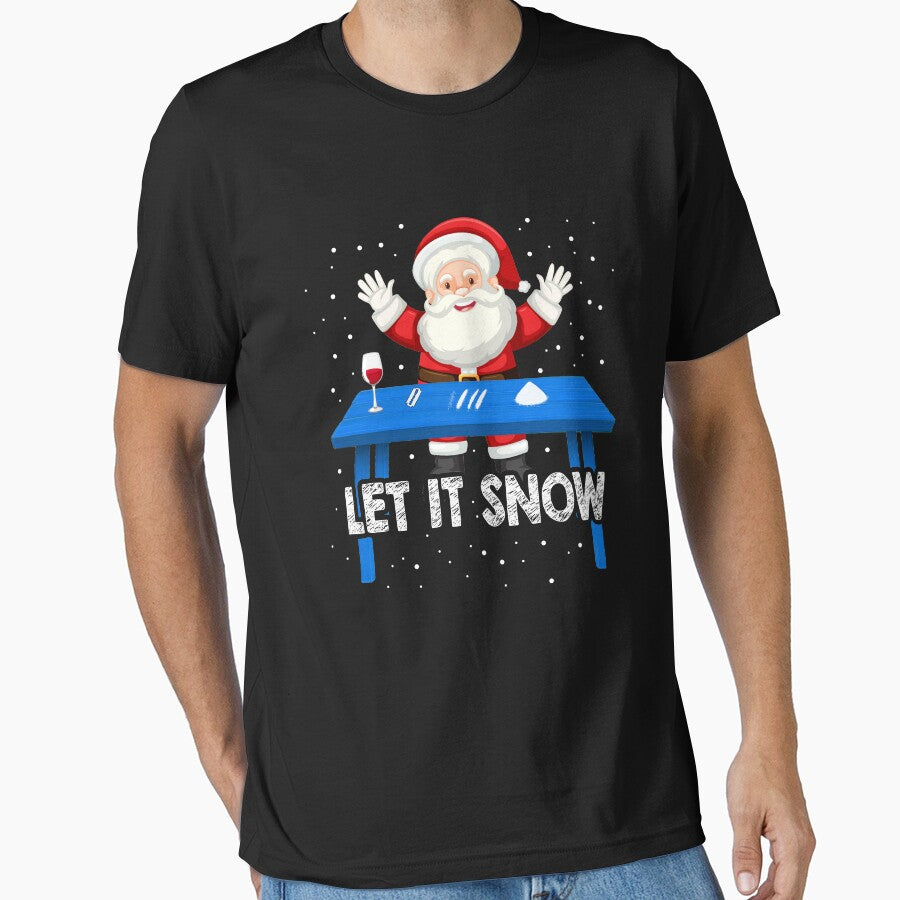 Let It Snow Santa Cocaine Christmas by kenishahembree