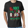 is Retro The Classic Watching Vintage Nurse Nice Be Santa Christmas Nurse To by FrankyTepper