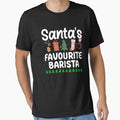Christmas Barista T Shirt by SeasonXpress