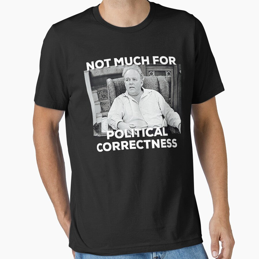 Archie Bunker funny Conservative Republican graphic design by Tim Dunaway