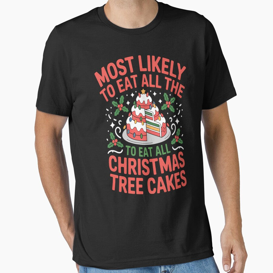 Vintage Cakes Most The All Tree Eat Christmas Retro To Likely Classic Funny by MediarMedic