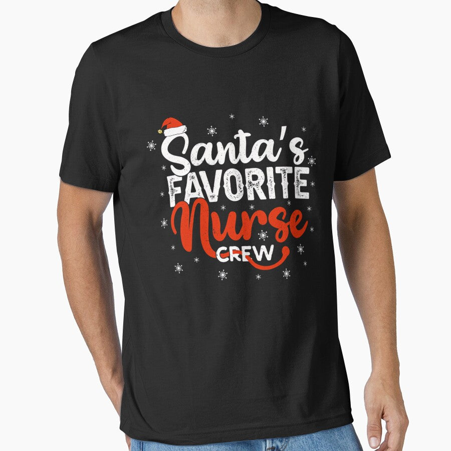 Classic Retro Favorite Merry Santas Vintage Christmas Nurse by Olincristie