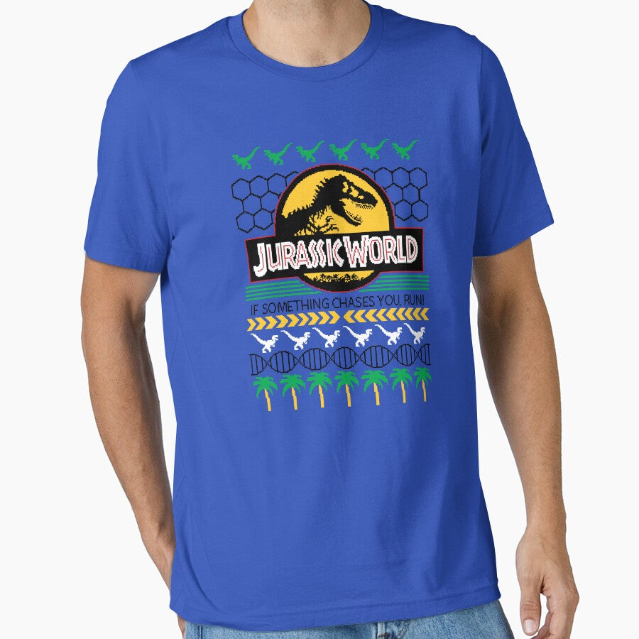 Jurassic World Christmas DNA Ugly Sweater by FifthSun