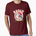 Cute and smiling Christmas Axolotl celebrating Christmas by Mr Pyuku