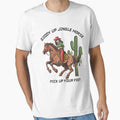 Giddy Up Jingle Horse Pick Up Your Feet Christmas Cowgirl by NetlandWewerka
