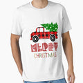 Truck with Christmas tree Merry Christmas by EleganceEasel