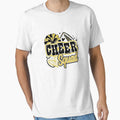 Cheer Squad Coquette Bow Sport Cheerleader Cheerleading Gold by ArleneRowe
