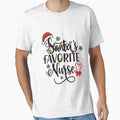 Nurse Merry Vintage Favorite Santas Christmas Classic Retro by Olincristie