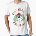 Stay Merry And Bright Santa Christmas by shopbakas