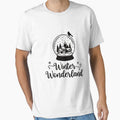 Winter Wonderland Aesthetic T-Shirt by malkeetart