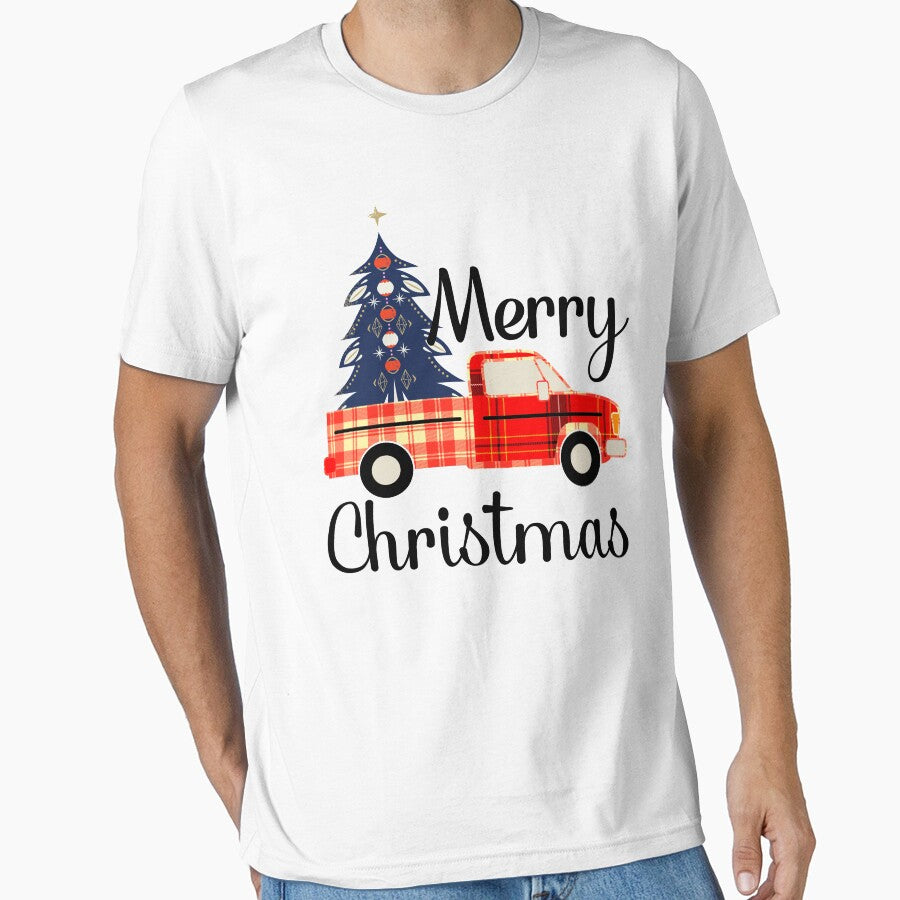 Merry Christmas Buffalo Truck, Blue Tree by ACC