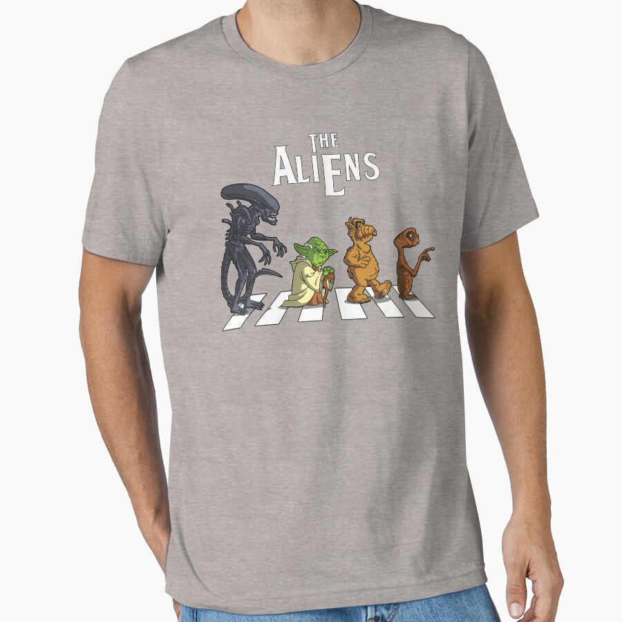 The Aliens Road Crossing Abbey Road by hairdown1255