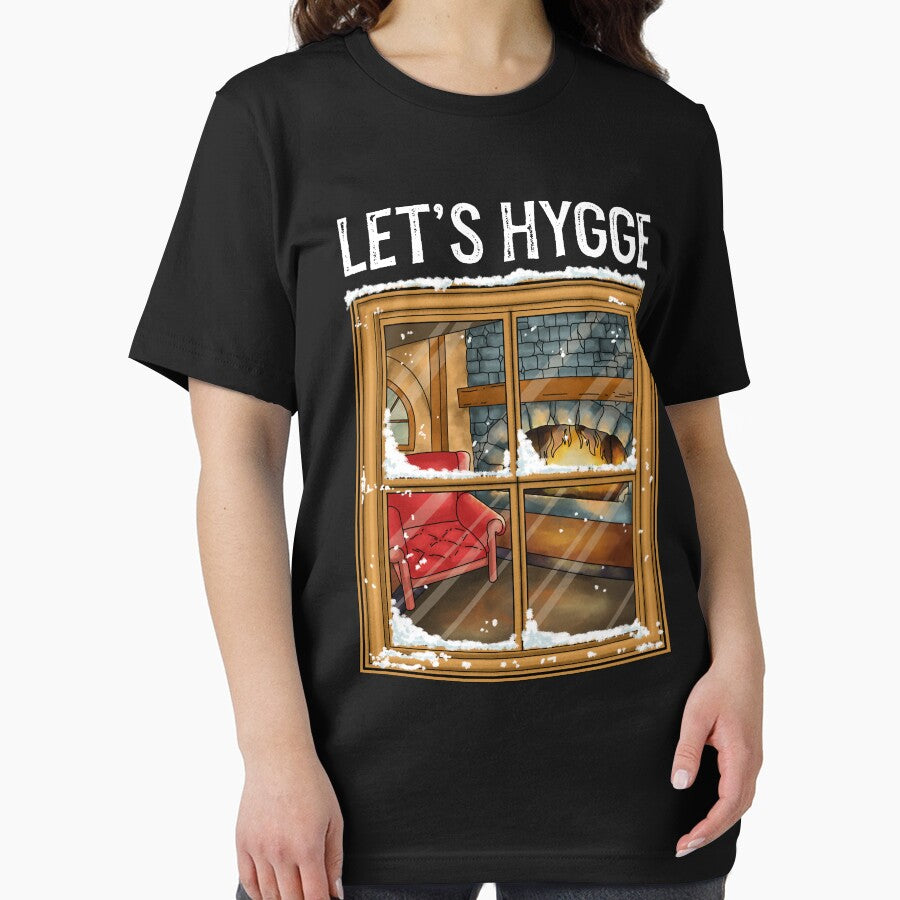 Cozy Let's Hygge Danish Scandinavian Gifts Christmas by DSWShirts