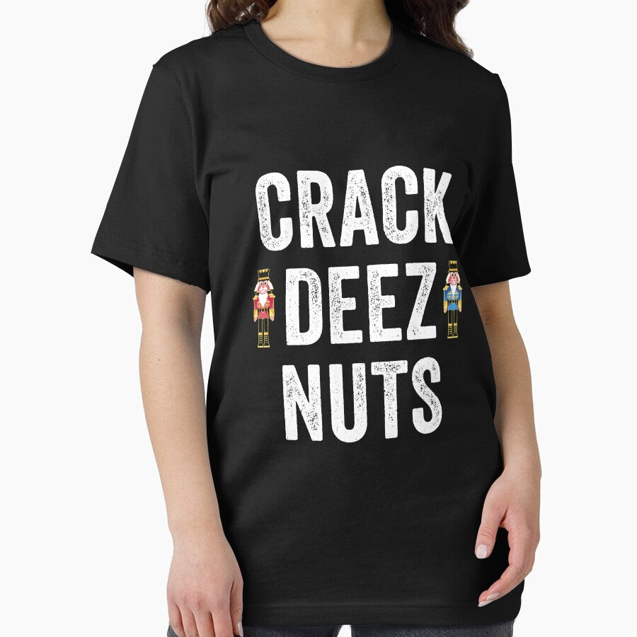 Crack Deez Nuts Funny Adult Christmas Nutcracker Deez Nuts Gear by DynamicDesign
