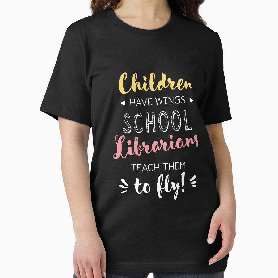 School Librarian Gifts - Beautiful Wings Quote by betternotes