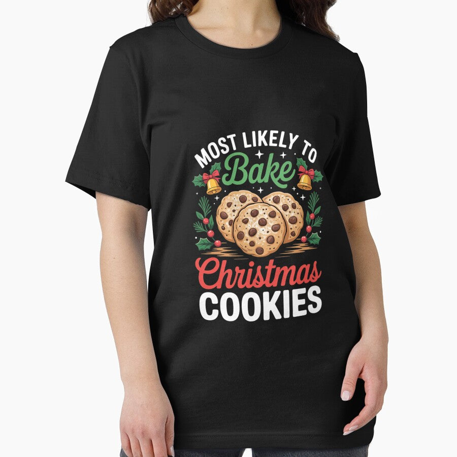 Most Likely To Bake Christmas Cookies Xmas Baking Bakers by MarkLeedsArt
