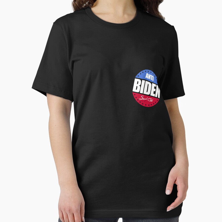 Anti Biden Social Club Button Anti-Biden Social Club Gear by DynamicDesign