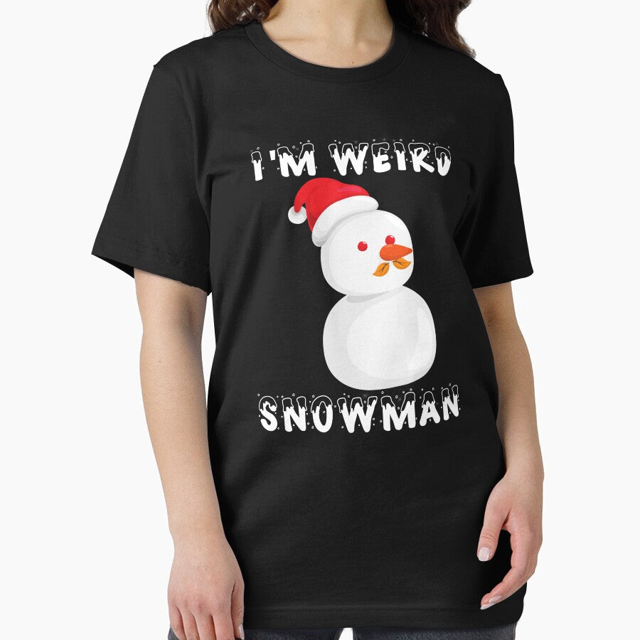 I'm Weird Snowman by ArtistryPrint
