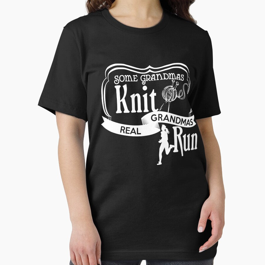 Some Grandmas Knit Real Grandmas Run by Charles Brian