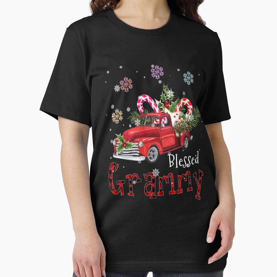 Blessed Grammy Christmas Red Truck Gift For Grandma by ainegonza