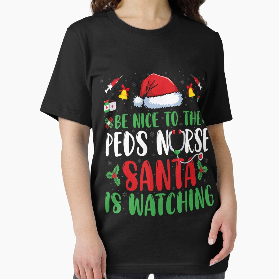 Santa The Classic is Nurse Retro Nice Nurse Be To Watching Vintage Christmas by FrankyTepper