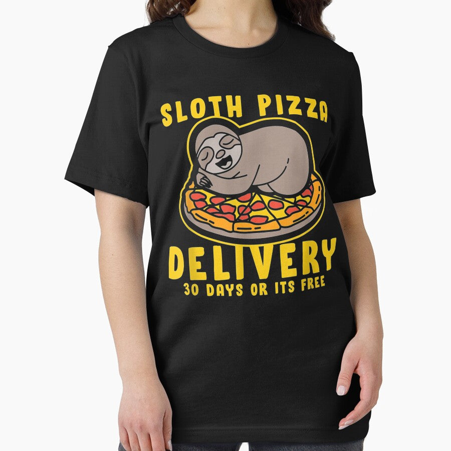 Sloth Pizza Delivery, Pizza by MartinLoop