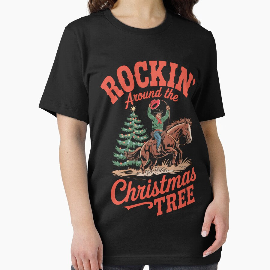 Christmas Tree Western Cowboy Christmas by Sea4Adventures