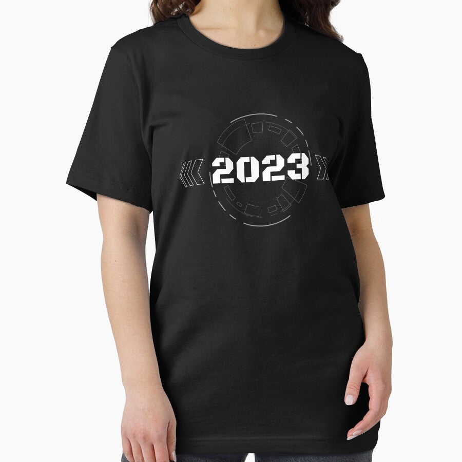2023 black and white in technology style Can be worn to various technology events or put together as a family party with friends Or put out to hang out as a group. by P-De-Design
