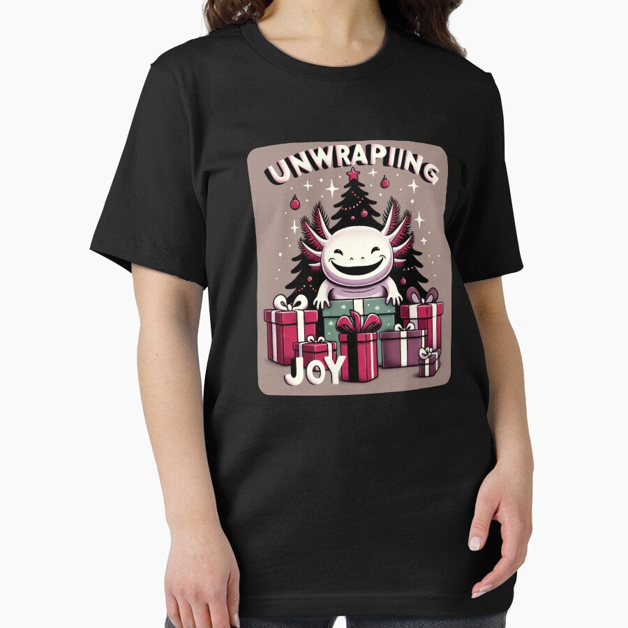 Christmas Joy Axolotl by DeRosa3DDesigns