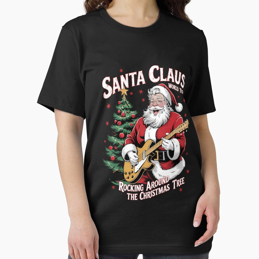 Santa Claus Christmas Tree Rock by LunaCrazeArt