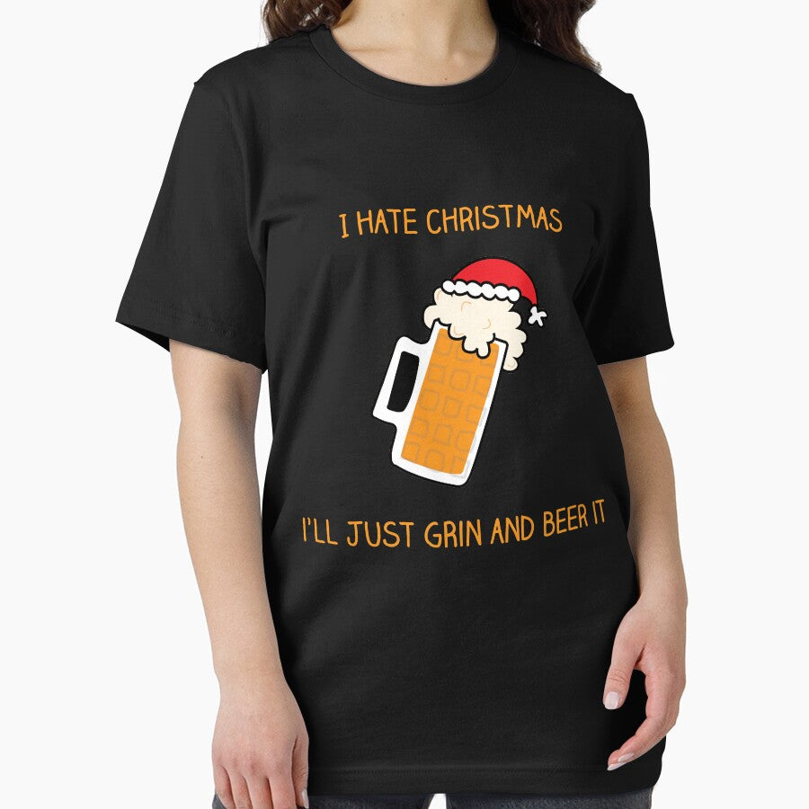 I hate Christmas, funny beer pun by IceCreamCat