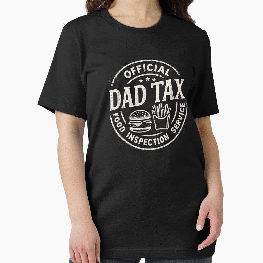 Funny "Dad Tax" T-Shirt – Snack Stealing Dad Father's Day Gift by StickChic