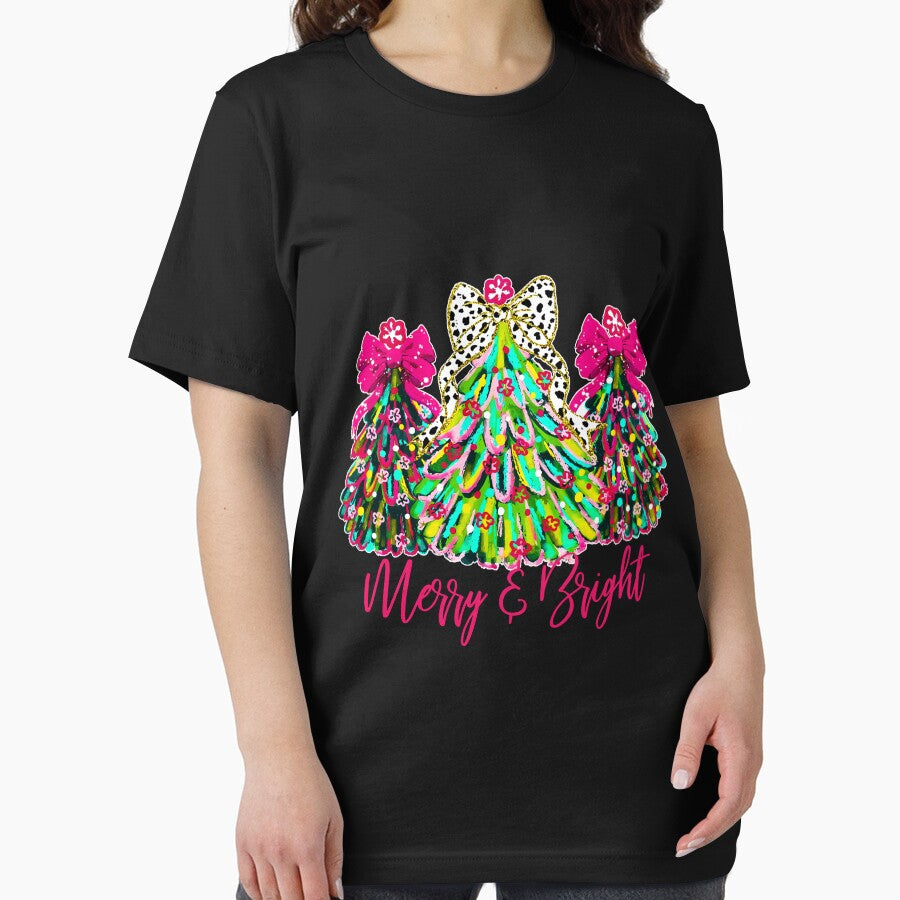 Merry and bright christmas tree coquette by byrneberridge