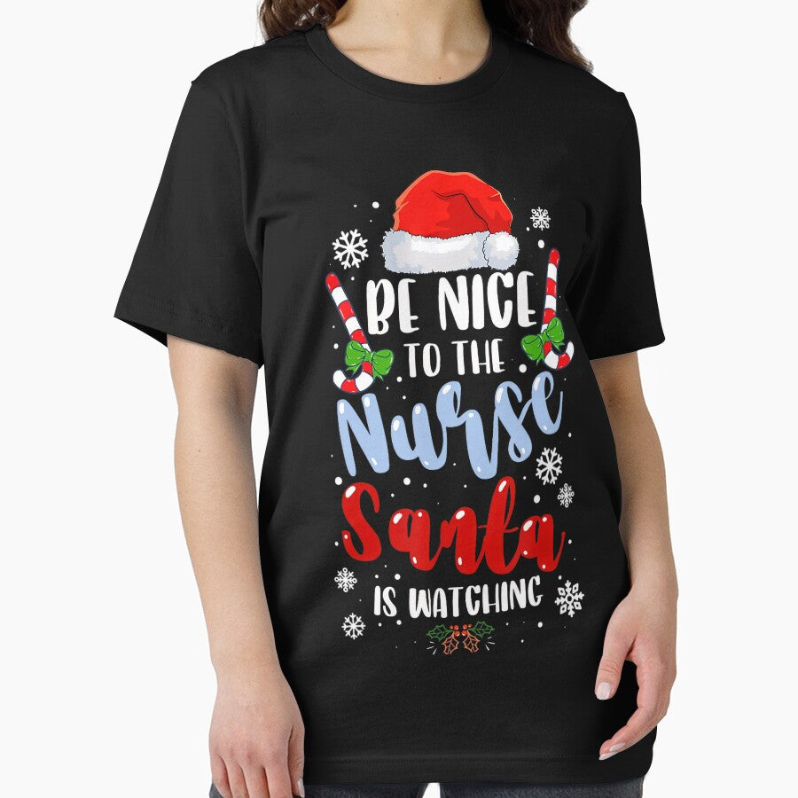 is Santa Be Classic Nice Vintage Christmas Nurse Nurse To Watching Retro The by FrankyTepper