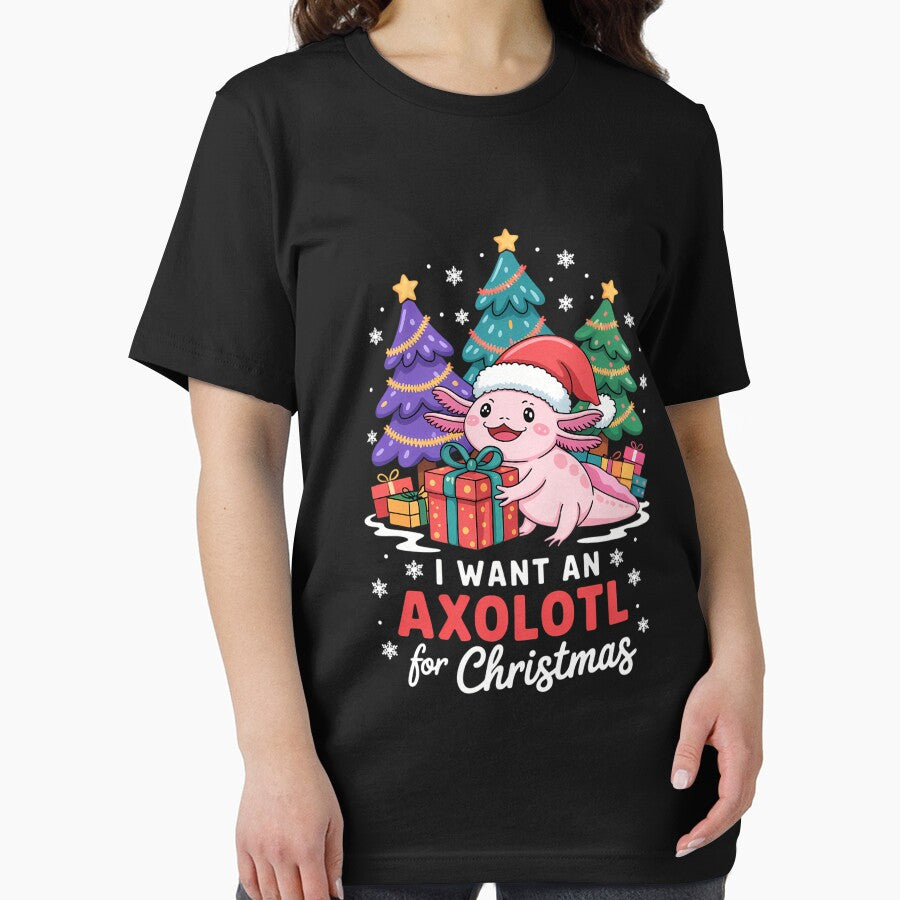 Axolotl Christmas  Xmas by CookWorldLaughs